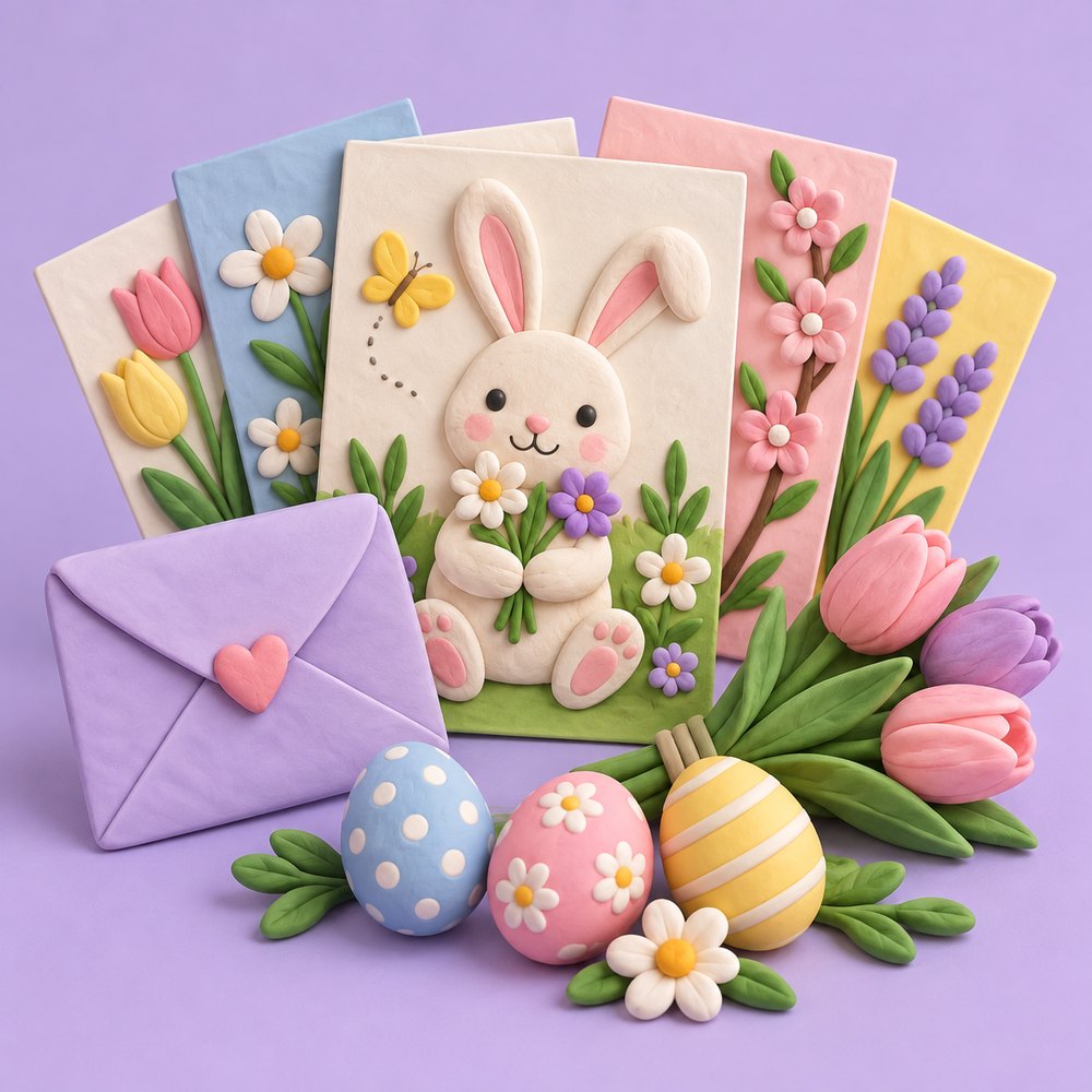 Easter Egg Hunt Spring Cards