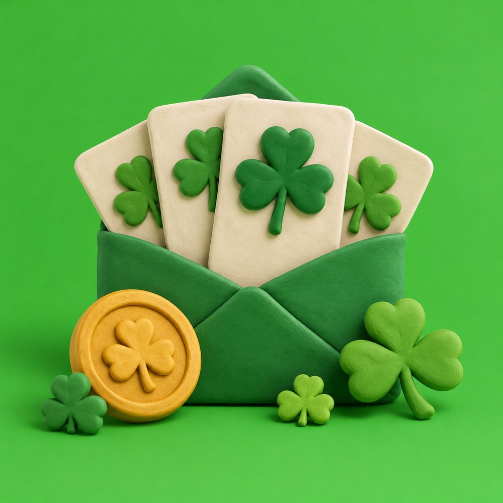 St Patrick's Day Family Cards