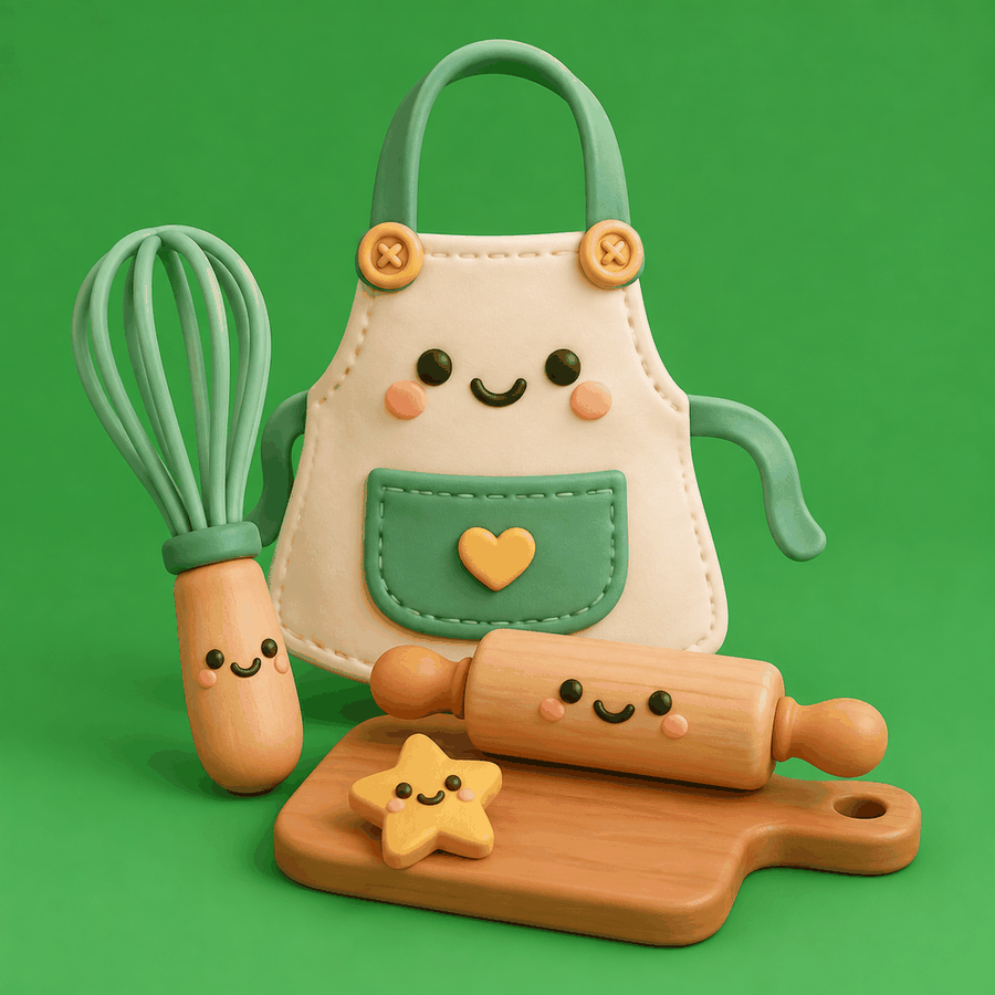 Cover of Kids Kitchen Starter Kit, a printable PDF