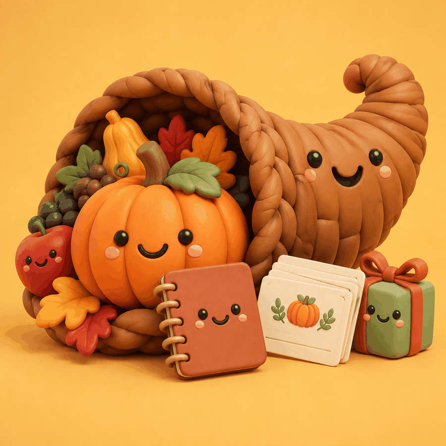 Cover of Thanksgiving Bundle, a printable PDF