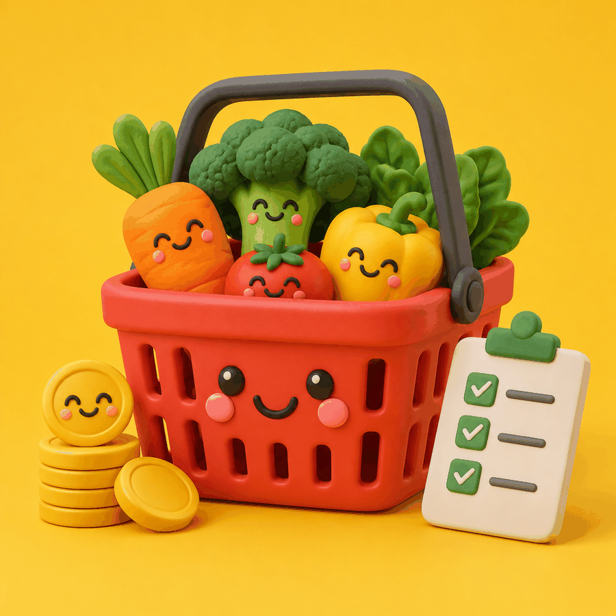 Cover of Grocery Budget Challenge, a printable PDF